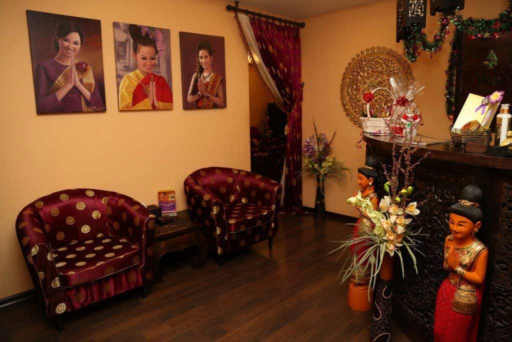 Reception area. Enter the magic world of Thai Massage!